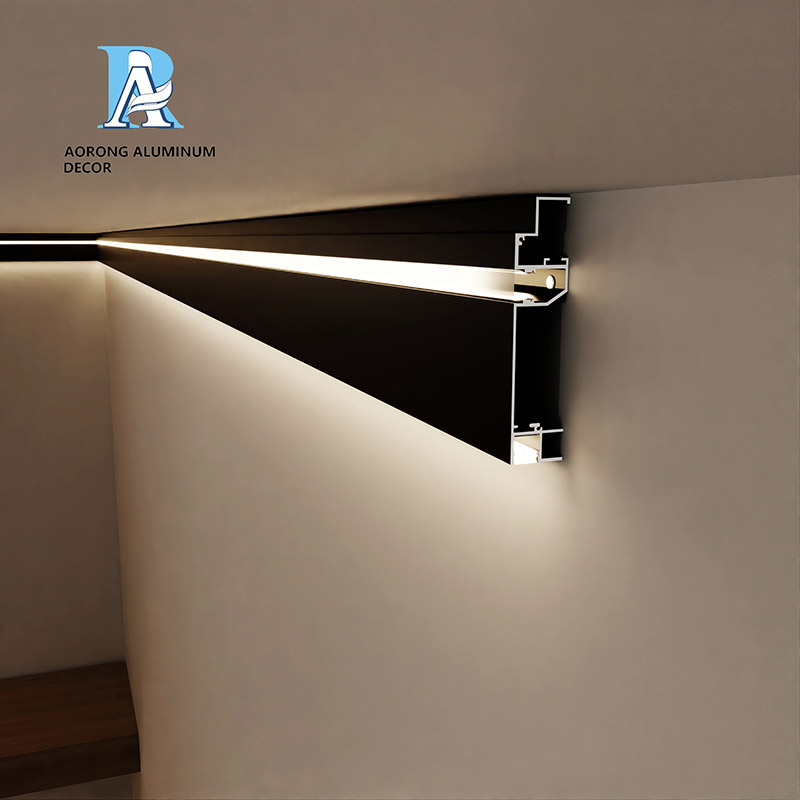 LED ceiling profile AR-Double Layer Stepped Trim 120