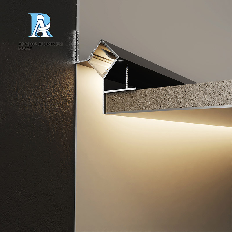 LED ceiling profile AR-Recessed Light Profile 04