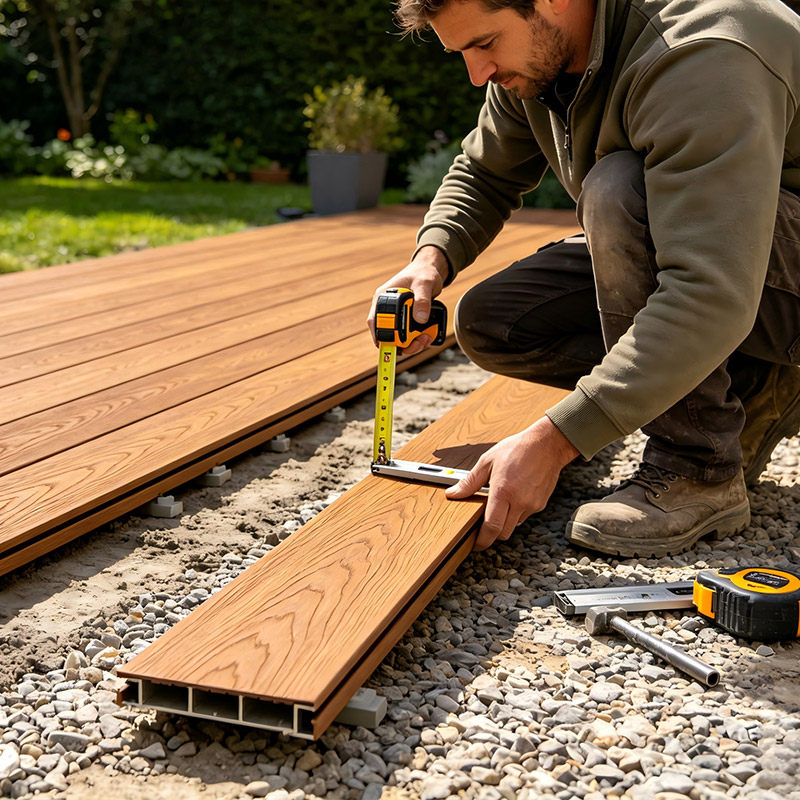 Aluminum outdoor decking 2